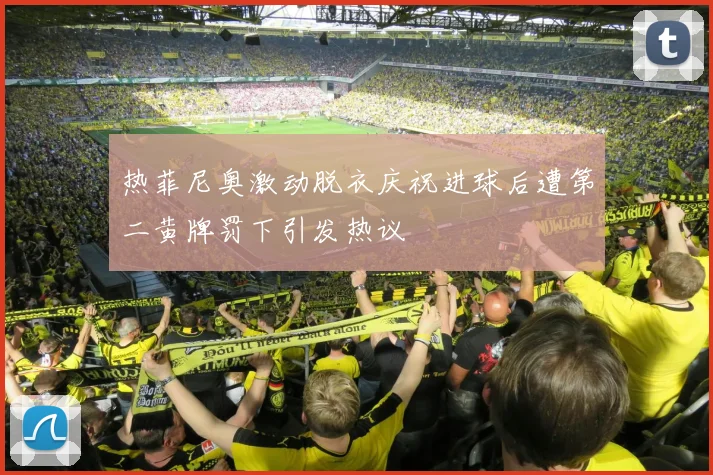 热菲尼奥激动脱衣庆祝进球后遭第二黄牌罚下引发热议